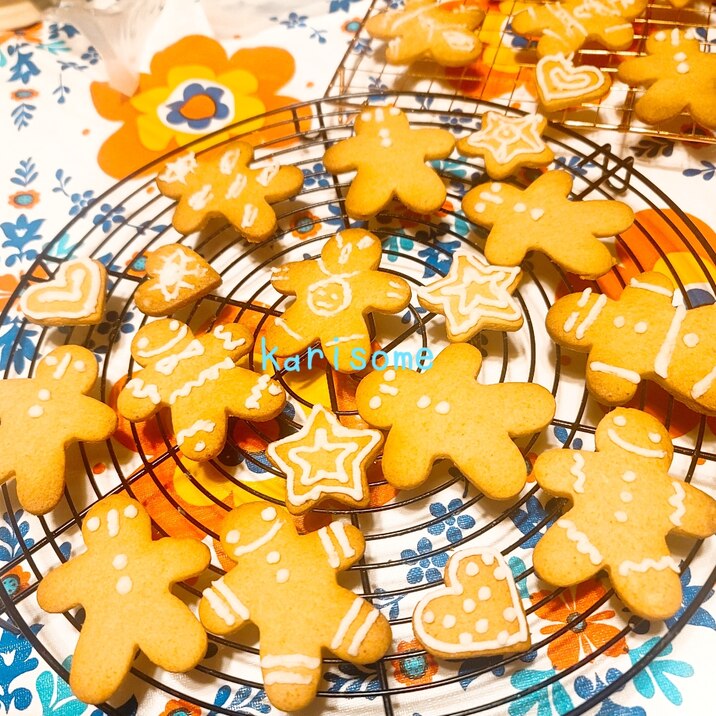簡単美味しい♪♪ジンジャーブレッドマンクッキー